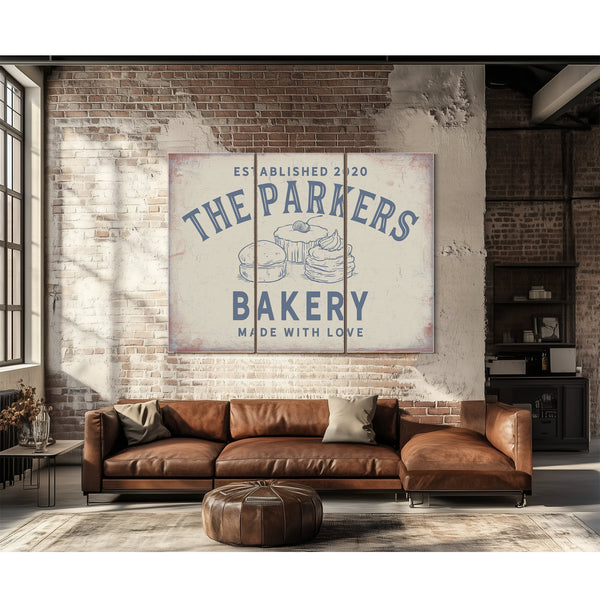 Personalized Bakery Sign, Made With Love, Est. Year, image 16