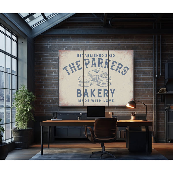 Personalized Bakery Sign, Made With Love, Est. Year, image 17