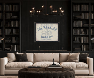 Personalized Bakery Sign, Made With Love, Est. Year, image 19