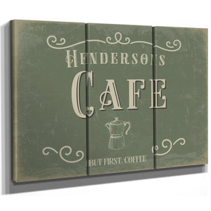 Personalized Cafe Sign, But First, Coffee, image 15