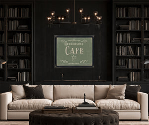 Personalized Cafe Sign, But First, Coffee, image 19