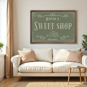 Personalized Sweet Shop Sign, Life Is Sweet, image 5