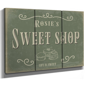 Personalized Sweet Shop Sign, Life Is Sweet, image 15