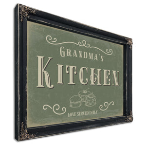 Personalized Kitchen Sign, Love Served Daily, image 8