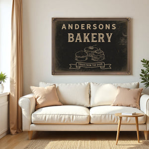 Personalized Bakery Sign, Fresh From The Oven, image 5
