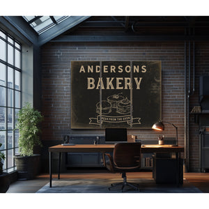 Personalized Bakery Sign, Fresh From The Oven, image 17