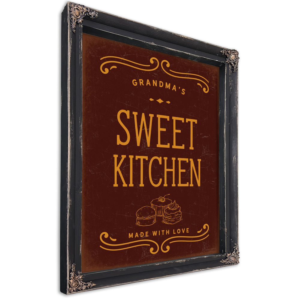 Personalized Sweet Kitchen Sign, Made With Love, image 1