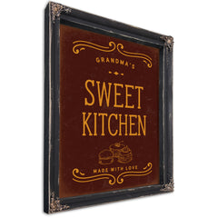 Personalized Sweet Kitchen Sign, Made With Love, image 1