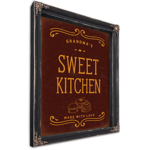 Personalized Sweet Kitchen Sign, Made With Love, image 1