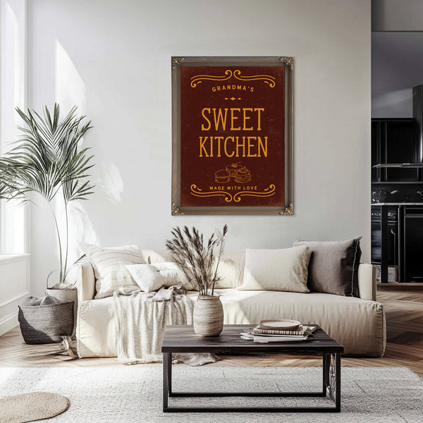 Personalized Sweet Kitchen Sign, Made With Love, image 6