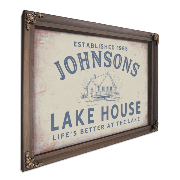 Personalized Lake House Sign, Life's Better At The Lake, Est. Year, image 7