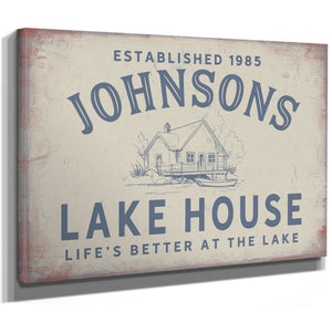 Personalized Lake House Sign, Life's Better At The Lake, Est. Year, image 9
