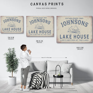 Personalized Lake House Sign, Life's Better At The Lake, Est. Year, image 11