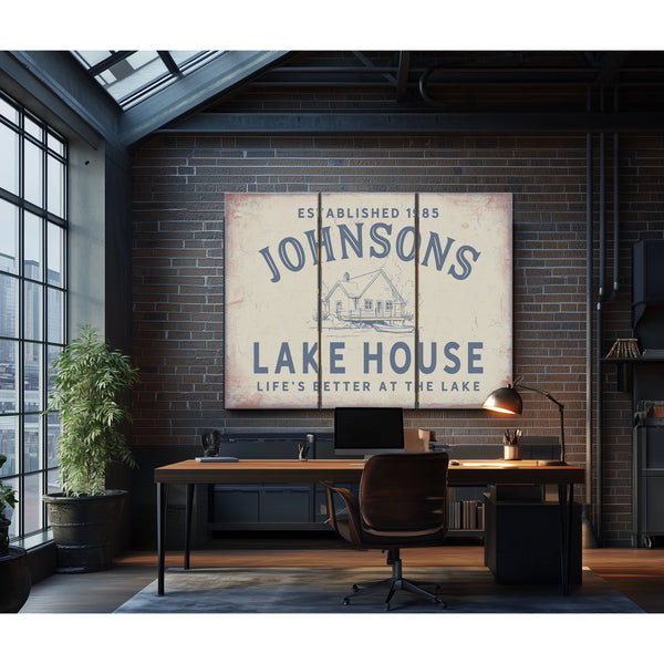 Personalized Lake House Sign, Life's Better At The Lake, Est. Year, image 17