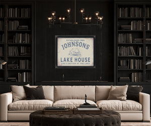 Personalized Lake House Sign, Life's Better At The Lake, Est. Year, image 19