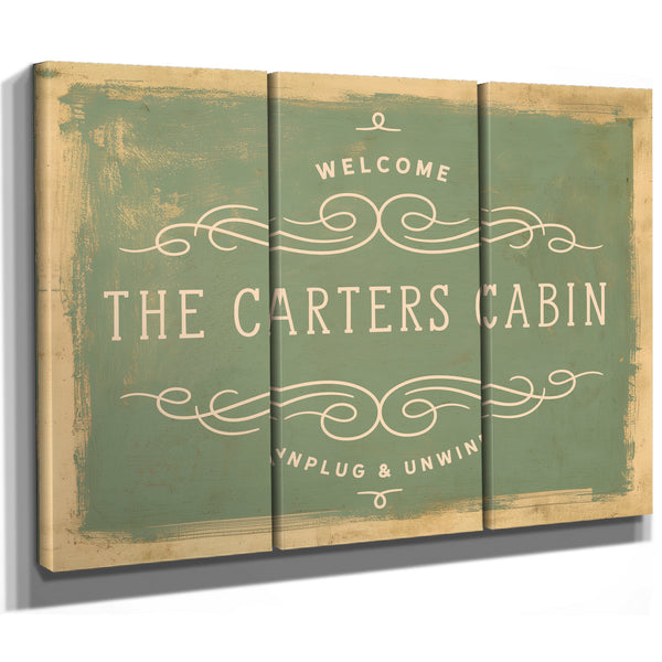 Personalized Lake House Sign, Welcome / Unplug & Unwind, image 15
