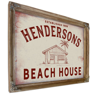 Personalized Beach House Sign, Est. Year, image 6