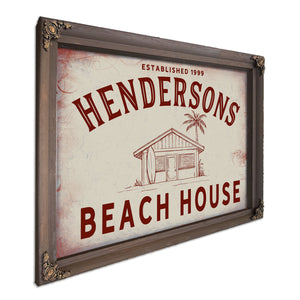 Personalized Beach House Sign, Est. Year, image 7
