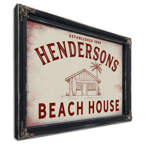 Personalized Beach House Sign, Est. Year, image 8