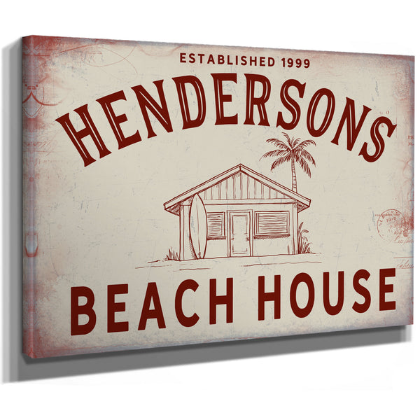 Personalized Beach House Sign, Est. Year, image 9