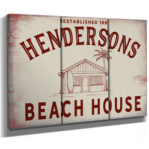 Personalized Beach House Sign, Est. Year, image 15