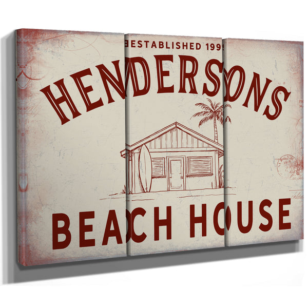 Personalized Beach House Sign, Est. Year, image 15