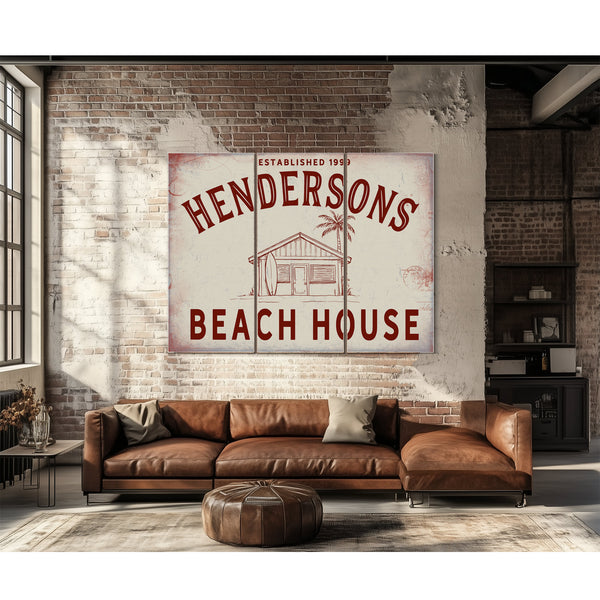 Personalized Beach House Sign, Est. Year, image 16