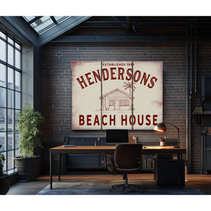 Personalized Beach House Sign, Est. Year, image 17