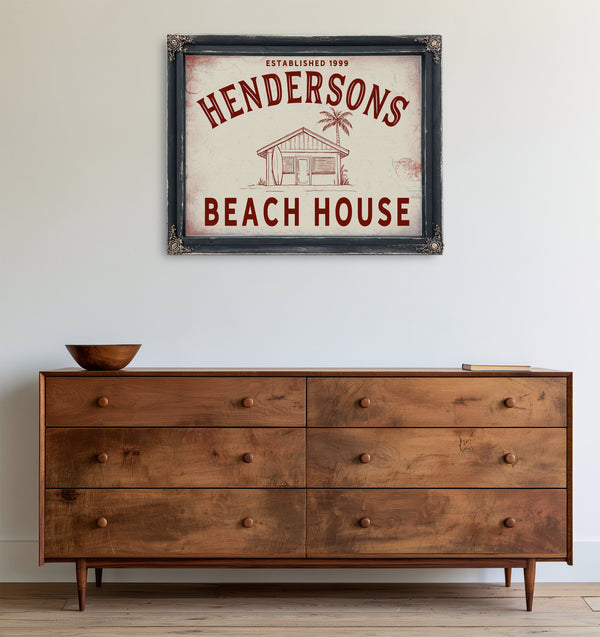 Personalized Beach House Sign, Est. Year, image 21