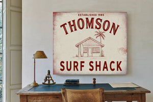 Personalized Surf Shack Sign, Est. Year, image 2