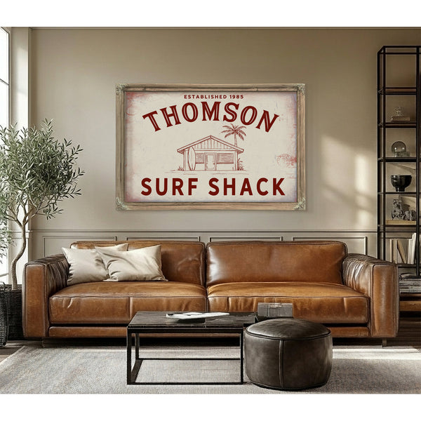 Personalized Surf Shack Sign, Est. Year, image 3