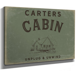 Personalized Cabin Sign, Unplug & Unwind, image 9