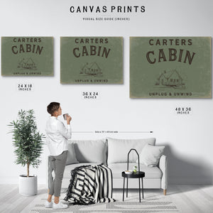 Personalized Cabin Sign, Unplug & Unwind, image 11
