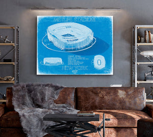 Bella Frye MetLife Stadium Wall Art - NY Jets and NY Giants Football Poster