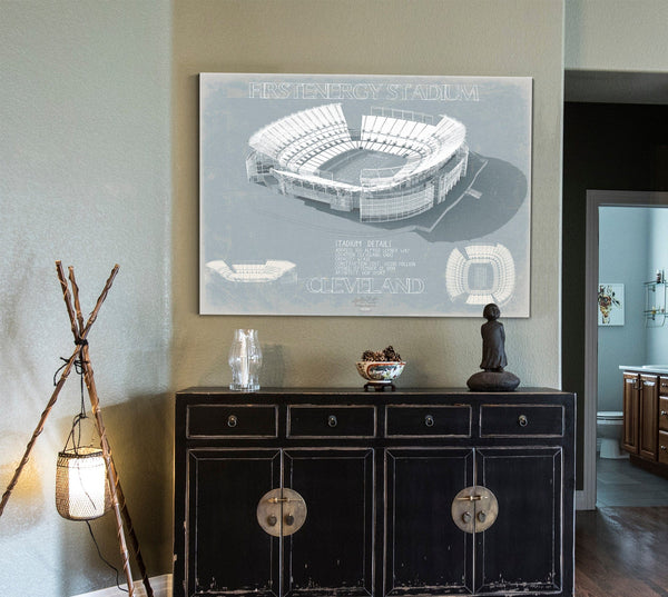 Bella Frye FirstEnergy Stadium Wall Art - Original Cleveland Browns Print