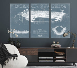 Dodger Stadium Wall Art - Original Los Angeles Dodgers Print