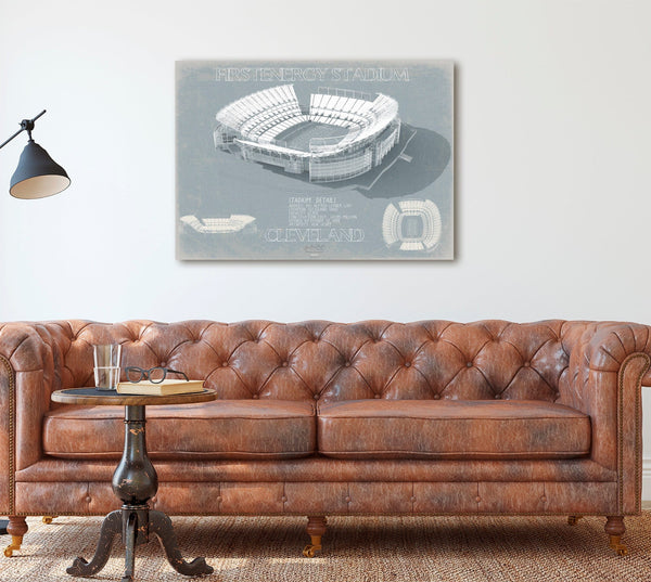 Bella Frye FirstEnergy Stadium Wall Art - Original Cleveland Browns Print