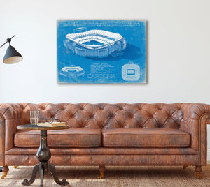 Bella Frye Bank of America Stadium Wall Art - Original Carolina Panthers Print