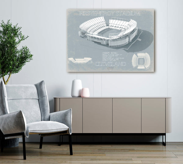 Bella Frye FirstEnergy Stadium Wall Art - Original Cleveland Browns Print