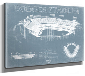 Dodger Stadium Wall Art - Original Los Angeles Dodgers Print