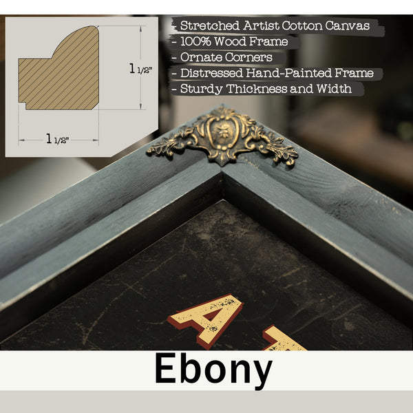Personalized Attorney at Law Sign, I Rest My Case, Black & Gold, image 13