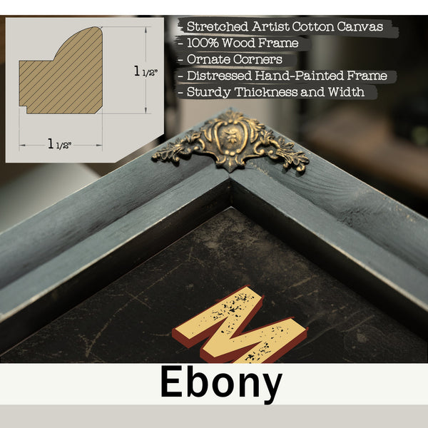 Personalized Mail Carrier Sign, Neither Snow Nor Rain, Black & Gold, image 13