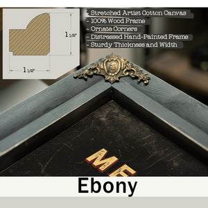 Personalized Mechanical Contractor Sign, Keeping Things Running, Black & Gold, image 13