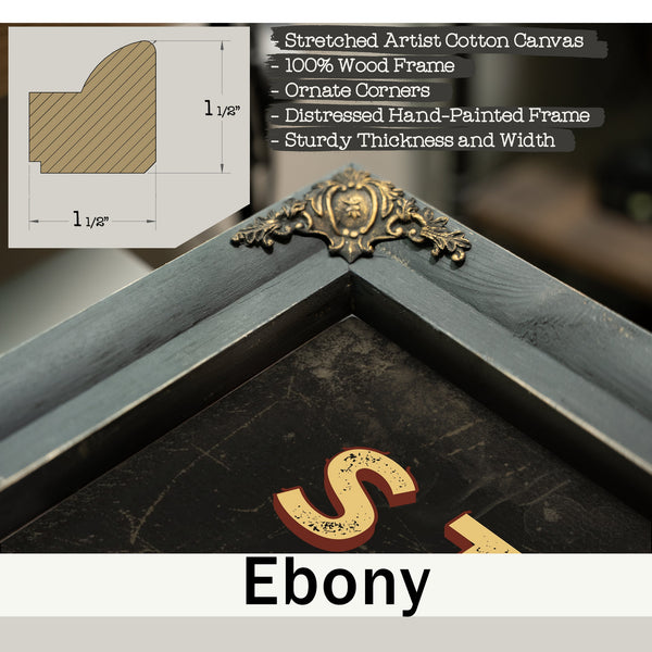 Personalized Stock Broker Sign, Buy Low, Sell High, Black & Gold, image 13