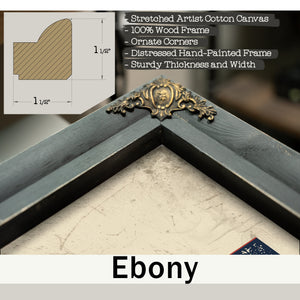 Personalized Banker Sign, Interest in You, Cream & Navy, image 13