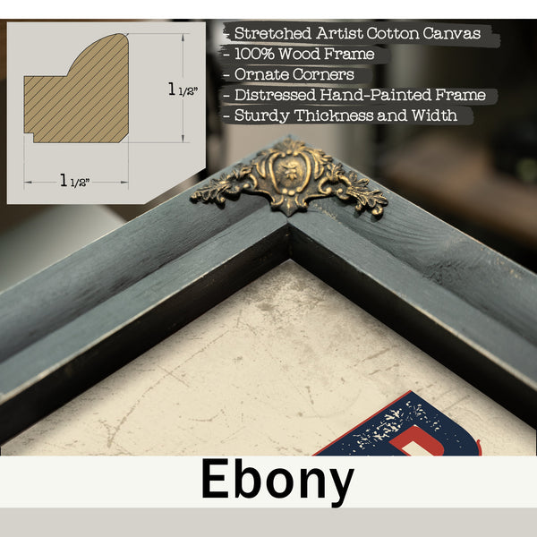 Personalized Barista Sign, But First, Coffee, Cream & Navy, image 13