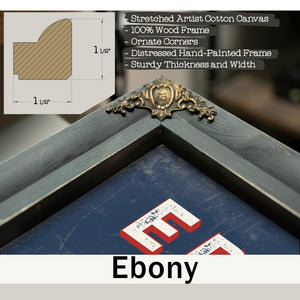 Personalized ER Physician Sign, Controlled Chaos Is My Specialty, Denim Americana, image 13