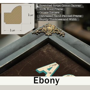 Personalized Accountant Sign, It All Adds Up, Espresso & Turquoise, image 13