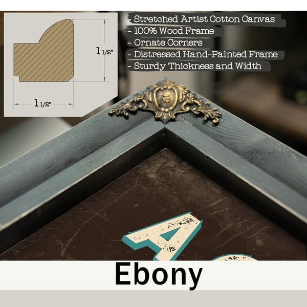 Personalized Accountant Sign, It All Adds Up, Espresso & Turquoise, image 13