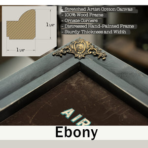Personalized Aircraft Maintenance Technician Sign, Torqued to Spec, Espresso & Turquoise, image 13